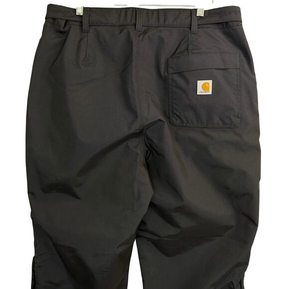 NWT Carhartt Storm Defender Loose Fit Heavyweight Waterproof Pants Size L Tall - Picture 10 of 12